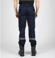 TOP QUALITÉ Résistant À La Chaleur Soudage Travail Porter Pantalon Taille Élastique Combinaison De Protection avec Taille Moyenne Droite Style Hip Hop Utilisation En Atelier