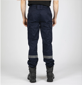 TOP QUALITÉ Résistant À La Chaleur Soudage Travail Porter Pantalon Taille Élastique Combinaison De Protection avec Taille Moyenne Droite Style Hip Hop Utilisation En Atelier - Product Image 2