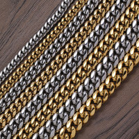 Vente en gros de bijoux tendances en zircon chrétien, collier à breloques Hip Hop unisexe de différentes tailles pour femmes, cadeau