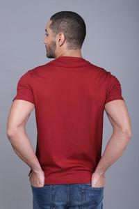 T-shirt Homme Personnalisé à Manches Courtes Respirant et Uni pour Impression – Vente en Gros, Modèle Vierge - Product Image 2