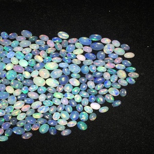 Ópalo de corte ovalado de calidad AAA certificado por IGI blanco natural para la fabricación de joyas - Product Image 6