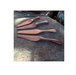 Servidor de pastel de madera de alta calidad y cuchara para cuchillo para pastel de cumpleaños cuchillo personalizado para uso doméstico y en restaurantes - Product Image 2