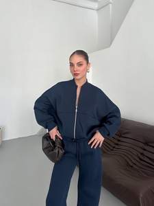 Conjunto Deportivo Informal de Invierno Personalizado para Hombre TD, Transpirable, 100% Algodón, Ecológico, de Peso Medio, con Color de Contraste Distintivo - Product Image 4