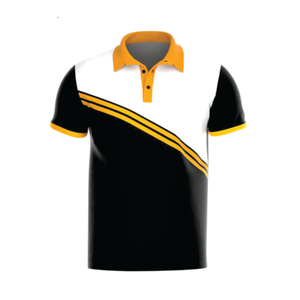 Conception de luxe personnalisée unisexe pour chemise, imprimé numérique uni, manches courtes, respirant, vêtements de sport décontractés, 100% coton, broderie - Product Image 2