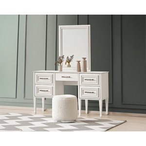 Juego de Dormitorio King de MDF Duradero y de Calidad, Estilo Turco Contemporáneo, Muebles para Hotel - Product Image 2