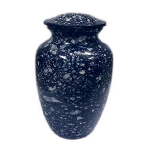 Urne funéraire en métal pour cendres humaines adultes, grande, artisanale, commémorative, disponible en laiton et en aluminium - Product Image 2