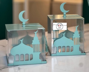 Lanterne de sol décorative élégante pour la décoration de fête et de festival, design unique pour la célébration du Ramadan, de l'Aïd et du Hajj - Product Image 3