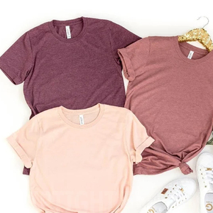 เสื้อยืดคอกลม Bella Canvas Unisex Eco-Friendly ผลิตจากผ้าฝ้าย 100% ผสมโพลี/คอตตอน ทริบลีนด์ - Product Image 6