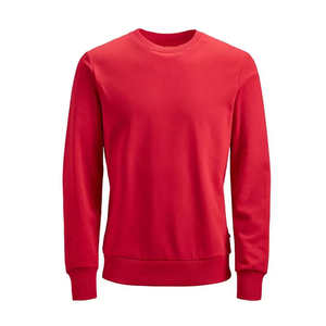 Nouveau modèle de matrice de cravate avec impression en relief 100% coton OEM vente en gros de sweat-shirt à col rond unisexe - Product Image 2