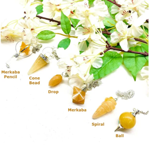 Péndulo de cristal natural Multi piedra preciosa cono facetado péndulo de radiestesia para curación de Reiki péndulos al por mayor para la venta - Product Image 5