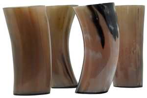 แก้วไวน์ฮอร์นแกะสลักแบบธรรมชาติงานทำมือสำหรับบ้านร้านอาหารโรงแรมขายส่งโดยตรงจากอินเดีย - Product Image 5