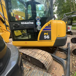 Komatsu เครื่องขุด PC56-7ขนาดเล็กพร้อมใบมีดสำหรับขาย - Product Image 1