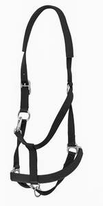 Heavy Duty <b>Nylon</b> Horse Halter with Padded Adjustable Chin Throat Snap <b>Hook</b> Horse Equipment Accessories - Product Image 5