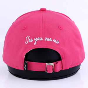 Gorra de béisbol de invierno de dos tonos de alta calidad personalizada para mujer estilo Vintage 5 paneles gamuza algodón sombrero - Product Image 5