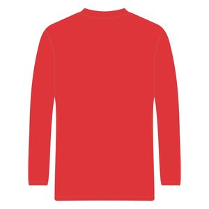 T-shirt à manches longues en coton 100% avec broderie en chenille rouge pour les étudiants des HBCU, sororité grecque Delta Divine Nine, mode universitaire - Product Image 3