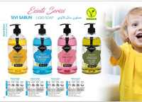 Savon liquide pour les mains 700 ML Parfum Citron-Frais Océanique-Rose-Olive Ingrédients Chimiques Eau Savon de Toilette Type VATAN Marque