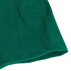 T-shirt homme vert Kelly émeraude uni, coupe classique, manches courtes, col rond, basique - Product Image 3