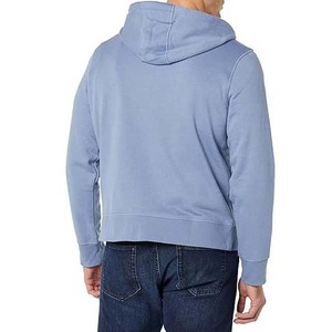 Básicos patrón sólido Zip up 100% algodón OEM servicio nueva llegada Invierno Polar transpirable hombres sudaderas con capucha de Pakistán - Product Image 4