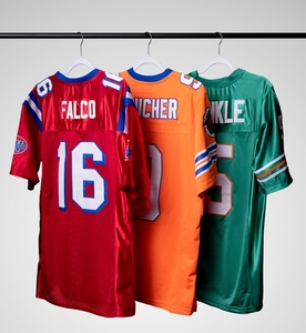 Maillots de football américain élégants sublimés, entièrement personnalisés, brodés et cousus, pour les fans - Product Image 5