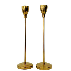 Candelabro decorativo para el hogar de diseño elegante, candelabro de Metal dorado de primera calidad para uso de iluminación para fiestas de boda - Product Image 1