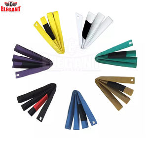 Ceintures de karaté avec logo personnalisé Dernier design et qualité supérieure Avec les ceintures de karaté les plus vendues pour hommes par Elegant Sports - Product Image 4