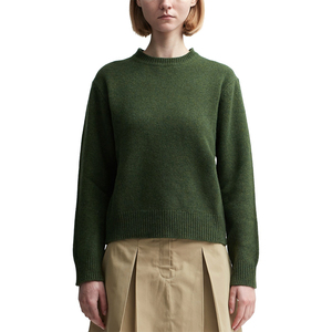 Sudadera de Manga Larga con Estampado de Cristal para Mujer, Jersey Holgado, Informal, 100% Algodón, Lana, Invierno, Alta Calidad - Product Image 5