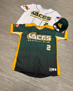 Maillot de baseball pour homme personnalisé en gros, respirant, antibactérien, à séchage rapide, imprimé, motif uni, logo personnalisé, options de couleur - Product Image 5