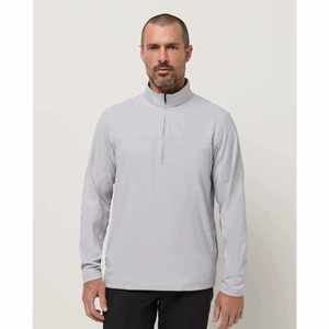 hoodies <b>men</b> Casual Quarter <b>Zip</b> Stand Collar Long Sleeve Cotton Fitness Gym Workout Running Sport Wear Top Pullover <b>Sweatshirt</b> - Product Image 6