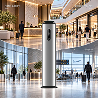 Diffuseur de parfum professionnel DANQ pour usage commercial, sur pied, avec contrôle par application, grande surface, pour projets hôteliers, centres commerciaux, aéroports, OEM ODM