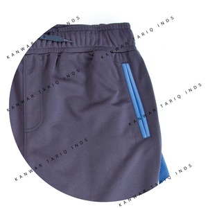 Pantalon de travail décontracté pour hommes personnalisés, léger, pour le printemps et l'automne, short à taille élastique et design utilitaire avec techniques de broderie - Product Image 2