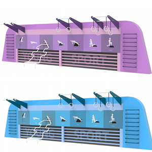 Equipo de Ejercicio al Aire Libre Apto para Parques, Comunidades <span class=keywords><strong>o</strong></span> Zonas Residenciales, Se Puede Instalar en Paredes <span class=keywords><strong>o</strong></span> Paneles Especiales - Product Image 3