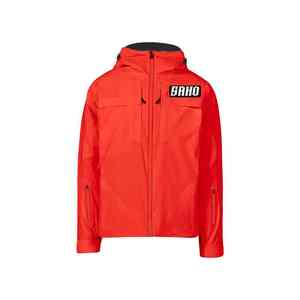 Chaqueta cortavientos GAA impermeable OEM con ventilación de malla de ajuste de entrenamiento y capa de protección térmica MOQ Pakistán - Product Image 5