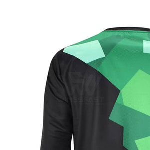 เสื้อเจอร์ซีย์ขี่มอเตอร์ไซค์แบบซับลิเมชันน้ำหนักเบาตัดอัตโนมัติสำหรับแข่งรถ - Product Image 4