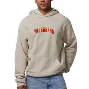 เสื้อฮู้ดดี้ผู้ชายแฟชั่นไซส์ใหญ่ ผ้าฝ้าย 100% คุณภาพสูง พิมพ์ลายแบบซับลิเมชั่น พร้อมงานปัก  รับทำโลโก้ตามสั่ง - Product Image 1