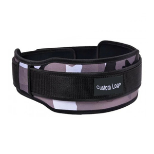 Cinturón de Neopreno Unisex Personalizado con Cierre Automático para Levantamiento de Pesas, Soporte Lumbar de Cuero para Gimnasio y Fitness, para Powerlifting - Product Image 6