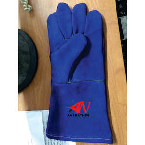 Gants de soudage en polyester résistants à la chaleur, antidérapants et imperméables - Product Image 3