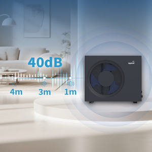 Bomba de calor de agua y aire monobloque de 10kw con refrigerante R32 para calefacción de <span class=keywords><strong>suelo</strong></span> <span class=keywords><strong>radiante</strong></span> y suministro de agua caliente - Product Image 4