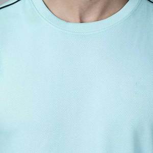 Camiseta sin Mangas para Hombre, Color Azul Claro, Cuello Redondo, Tejido de Punto, Secado Rápido, Estilo Deportivo, Poliéster - Product Image 6