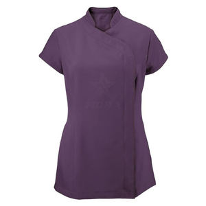 Ladies Beauty Spa Hairdressing Salon Tunic Top Womens <b>Massage</b> Therapist Uniform Medical Uniforms Knitted Dental Clinic for Women - Product Image 1