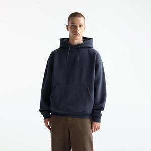 Sudaderas con Capucha Extra Grandes y Elegantes, Opción de Logotipo Personalizado, Estilo Urbano Unisex, Sudaderas Holgadas de Algodón, Transpirables y de Secado Rápido - Product Image 1