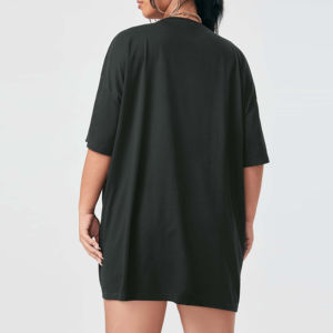 เสื้อยืดคอกลมคุณภาพสูงสำหรับผู้หญิง ปรับแต่งแบรนด์ของคุณเอง พิมพ์ลาย 3 มิติ ซิป ระบายอากาศได้ดี เป็นมิตรกับสิ่งแวดล้อม ผ้าฝ้าย 100% - Product Image 6