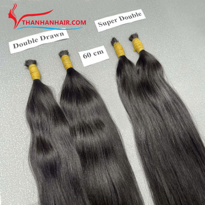 Venta al por mayor de cabello natural virgen extensiones de cabello humano vietnamita cabello humano a granel para trenzar estilo recto - Product Image 6