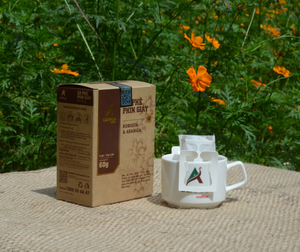 Tự Nhiên Ngọt Ngào Và Thơm Kết Thúc 100% Chính Hãng Giấy Brew Cà Phê 120G Lọc Pouch Hộp Pha Trộn Arabica & Robusta Cao Nhà Sản Xuất - Product Image 2