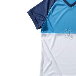 Maillot de Floorball Bleu et Blanc en Polyester Respirant à Séchage Rapide pour Hommes – Tenue d'Entraînement d'Équipe Personnalisable pour Clubs (Vente en Gros) - Product Image 5
