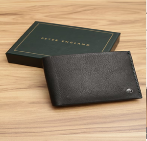 Portefeuille noir moderne à motifs géométriques avec un éclat subtil et une marque en relief, avec une tirette à glissière en métal, à la vente en gros - Product Image 5