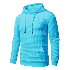 เสื้อมีฮู้ดผ้าคอตตอน100% พอดีตัวปกติเสื้อสวมหัวกันหนาวมีสไตล์ระบายอากาศได้ใส่สบายมีกระเป๋าแฟชั่นสำหรับผู้ชาย - Product Image 2