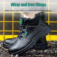 Offre Spéciale chaussures de sécurité de haute qualité pour hommes chaussures de sécurité noires orteil chaussures de sécurité orteil anti-dérapant sûr acier coton tissu unisexe