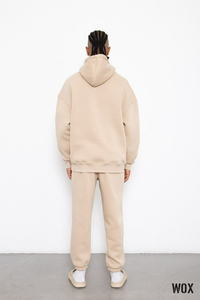 ชุดวอร์มแบบยูนิเซ็กซ์ ปี 2023 เป็นมิตรกับสิ่งแวดล้อม ไซส์พลัส ชุดฮู้ดดี้และกางเกงจ็อกเกอร์สั่งทำพิเศษ ผ้าฝ้าย 100% ทรงโอเวอร์ไซส์ คุณภาพพรีเมียม ขายส่ง สไตล์คนเมือง - Product Image 5