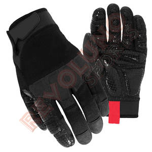 Vente en gros de gants antivibrations Gants de mécanicien de construction personnalisés Gants de sécurité en cuir antichoc en nitrile Gants de travail pour champs pétroliers - Product Image 4
