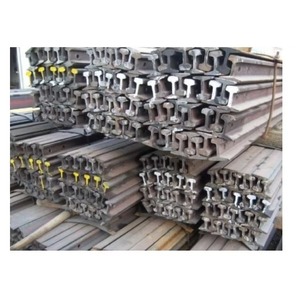 100% Pure Cast Iron <b>Scrap</b> Yard Hms Used Rails for Sale / Iron <b>Scrap</b> Used Rails Wholesale Suppliers - Product Image 3